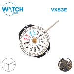 SEIKO VX83E Japanese Movement Quartz, 2 Disk White (Day-Date) At 3, 3 Hands. - Image 2